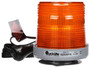 LED 4x4 in Round Yellow Beacon Light 92539Y - front view