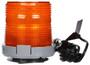 LED 4x4 in Round Yellow Beacon Light 92539Y - side view
