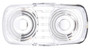 Replacement Lense Headlight 9007W - back view