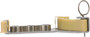 Engine Timing Chain Tensioner 9-5490 - right view
