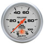 Autometer 66.7mm 100PSI Oil Pressure Gauge Ultra-Lite