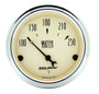 Autometer 2-1/16in 250F Water Temp Gauge Antique Beige