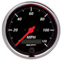 Autometer 3-3/8in 120MPH Programmable Speedometer Designer Black