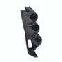Autometer 52mm Black Triple Pillar Pod for Chevrolet Corvette