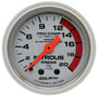 Autometer 52mm 2000PSI Mechanical Nitrous Pressure Gauge Ultra-Lite