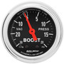 Autometer 2-1/16in 30in Hg/20PSI Mechanical Vacuum/Boost Gauge Traditional Chrome