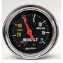 Autometer 2-1/16in 30in Hg/20PSI Mechanical Vacuum/Boost Gauge Traditional Chrome