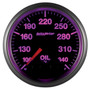 Autometer 52mm 100-340F Oil Temp Gauge Elite