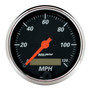 Autometer 3-1/8in 120MPH Programmable Speedometer Designer Black