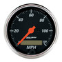 Autometer 3-1/8in 120MPH Programmable Speedometer Designer Black