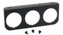 Autometer 2-1/16in Black 3-Hole Gauge Panel