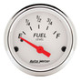 Autometer 52mm 0-30Ohm Fuel Level Gauge Arctic White