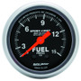 Autometer 2-1/16in 15PSI Mechanical Fuel Pressure Gauge Sport-Comp