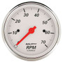 Autometer 3-1/8in 7K RPM In-Dash Tachometer Arctic White