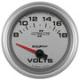Autometer 2-5/8in 18V Voltmeter Gauge Ultra-Lite II