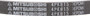 Mitsuboshi Serpentine Belt 4PK815
