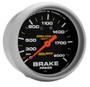 Autometer 2-5/8in 2000PSI Mechanical Brake Pressure Gauge Pro-Comp