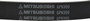 Mitsuboshi Serpentine Belt 6PK990