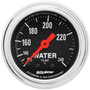 Autometer 2-1/16in 120-240F Mechanical Water Temp Gauge Traditional Chrome