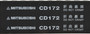 Mitsuboshi Engine Timing Belt CD172