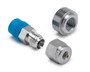 Autometer 3/16in Compression to 1/8in NPT Connector Fitting