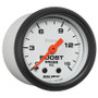 Autometer 52mm 0-15PSI Mechanical Boost Gauge Phantom