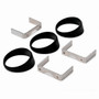 Autometer 2-5/8in Black Angle Rings 3-Pack