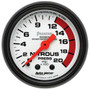 Autometer 52mm 0-2000PSI Mechanical Nitrous Pressure Gauge Phantom
