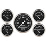 Autometer 3-1/8in/2-1/16in 5pc Electric Speedometer Kit Old Tyme Black