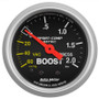 Autometer 52mm 60cm/HG-2.0 Bar Mechanical Boost Gauge Sport-Comp