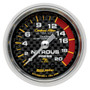 Autometer 52mm 1600PSI Mechanical Nitrous Pressure Gauge Carbon Fiber