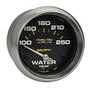 Autometer 2-5/8in 100-250F Water Temp Gauge Carbon Fiber