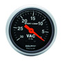 Autometer 2-1/16in 30in Hg Mechanical Vacuum Gauge Sport-Comp