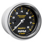 Autometer 3-3/8in 8K RPM Tachometer Marine Carbon Fiber