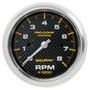 Autometer 3-3/8in 8K RPM Tachometer Marine Carbon Fiber