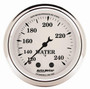Autometer 2-1/16in 120-240F Mechanical Water Temp Gauge Old Tyme White