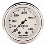 Autometer 2-1/16in 120-240F Mechanical Water Temp Gauge Old Tyme White