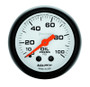 Autometer 52mm 0-100PSI Mechanical Oil Pressure Gauge Phantom