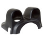 Autometer 52mm Black Dual Steering Column Pod for Mitsubishi Evo