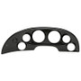 Autometer 3-3/8in/2-1/16in Black Race Panel for Ford Mustang