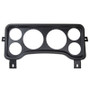Autometer 3-3/8in/2-1/16in Black Dash Panel for Jeep TJ/XJ