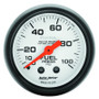 Autometer 52mm 100PSI Mechanical Fuel Pressure Gauge Phantom