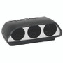 Autometer 52mm Black Triple Universal Dash Top Pod