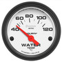 Autometer 52mm 40-120C Water Temp Gauge Phantom