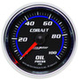 Autometer 52mm 100PSI Mechanical Oil Pressure Gauge Cobalt