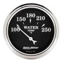 Autometer 2-1/16in 250F Water Temp Gauge Old Tyme Black