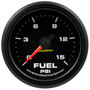 Autometer 2-1/16in 15PSI Fuel Pressure Gauge Extreme Environment