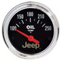Autometer 52mm 100-250F Transfer Case Temp Gauge for Jeep