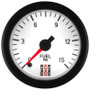 Autometer 52mm 0-15PSI Pro Stepper Motor Fuel Pressure Gauge Stack