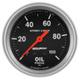 Autometer 66.7mm 0-100PSI Mechanical Oil Pressure Gauge Sport-Comp